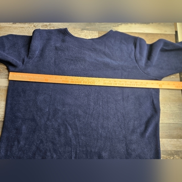 Disney Winnie The Pooh VINTAGE NEW Fleece Pullover Women's XXL Navy Blue - Picture 8 of 9